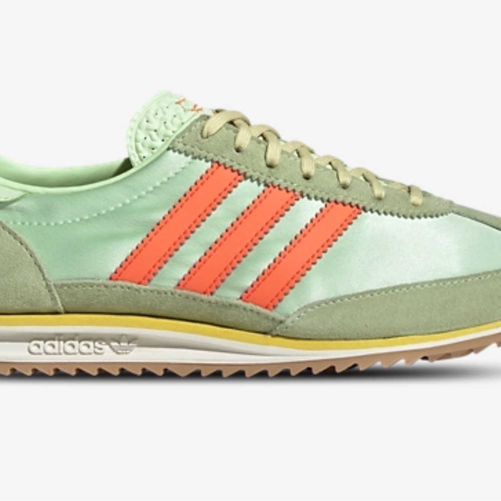 Adidas SL 72 Green and Orange Sneakers Brand new